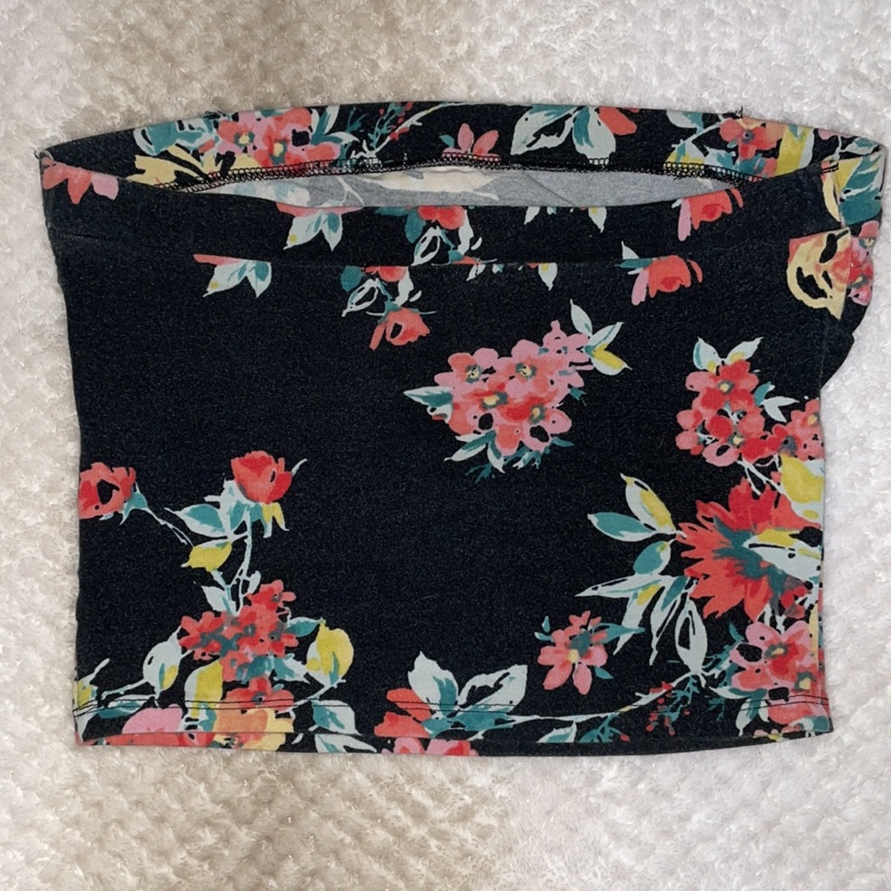 Flower Tube Top - Picture 4 of 5
